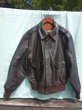 US Wings A-2 Goat skin flight jacket XL